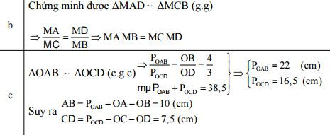 Đáp án đề thi học kì 2 môn Toán lớp 8 Đáp án đề thi học kì 2 môn Toán lớp 8