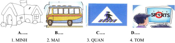 Đề thi học kỳ 2 môn Tiếng Anh lớp 5 Đề thi học kì 2 môn Tiếng Anh lớp 5