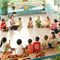 Mẫu đơn xin đi học mầm non