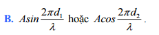 Đề thi thử THPT Quốc gia môn Vật lý năm 2016 trường THPT Đa Phúc, Hà Nội (Lần 3)