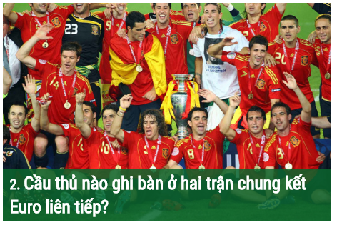 Thử tài hiểu biết của bạn về lịch sử các kỳ Euro