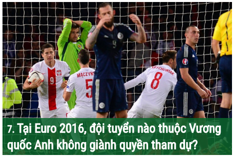 Thử tài hiểu biết của bạn về lịch sử các kỳ Euro