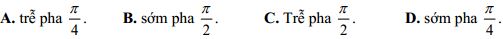 Đề thi thử THPT Quốc gia môn Vật lý năm 2016 trường THPT Yên Lạc 2, Vĩnh Phúc (Lần 4)