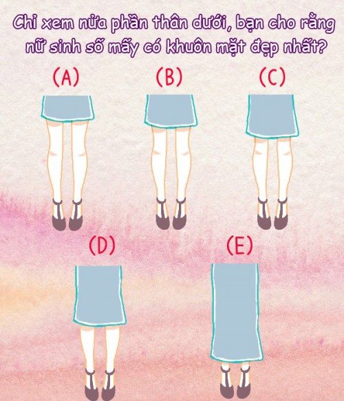 Trắc nghiệm tâm lý Nhật Bản siêu chuẩn: Bằng trực giác bạn thấy cô gái nào đẹp nhất?