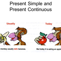 Tự học Tiếng Anh bài 7: So sánh Thì Hiện tại đơn và Thì Hiện tại Tiếp diễn