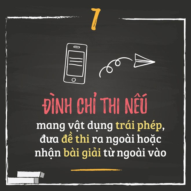 10 lưu ý thí sinh khi thi THPT quốc gia 2016