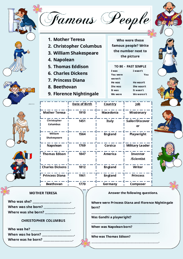 Bài tập tiếng anh trẻ em