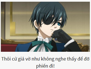 Nhân vật nào trong Hắc Quản Gia tượng trưng cho con người bạn?