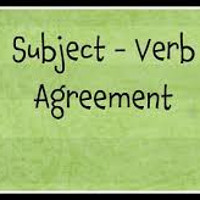 Bài tập về sự hòa hợp giữa chủ ngữ và động từ