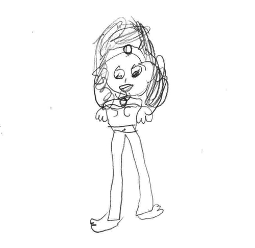 Bạn có thể nhận ra công chúa Disney nào qua nét vẽ của bé 6 tuổi?