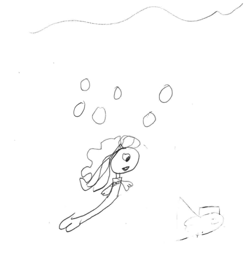 Bạn có thể nhận ra công chúa Disney nào qua nét vẽ của bé 6 tuổi?