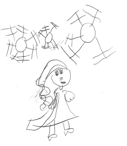 Bạn có thể nhận ra công chúa Disney nào qua nét vẽ của bé 6 tuổi?