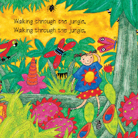Bé học Tiếng Anh qua bài hát: Walking Through the Jungle
