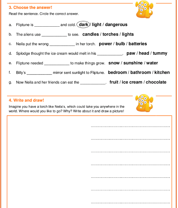 Bài tập Tiếng Anh trẻ em