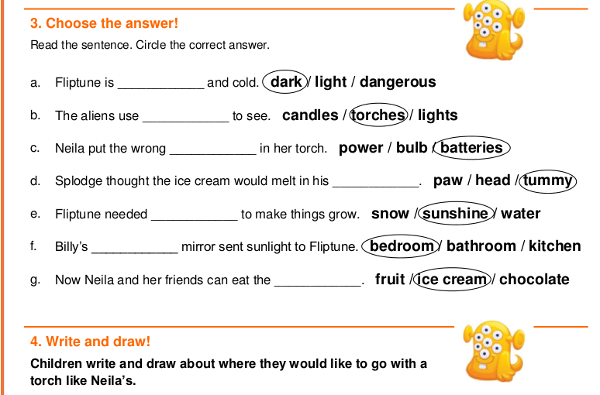 Bài tập Tiếng Anh trẻ em