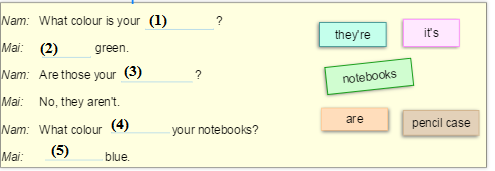 Bài tập Tiếng Anh lớp 3 Unit 9 What Colour Is It?