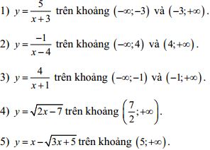 Bài tập Toán lớp 10 chương 2: Hàm số bậc nhất - bậc hai Bài tập Toán lớp 10 chương 2: Hàm số bậc nhất - bậc hai