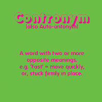 Những từ tiếng Anh mang hai nghĩa ngược nhau