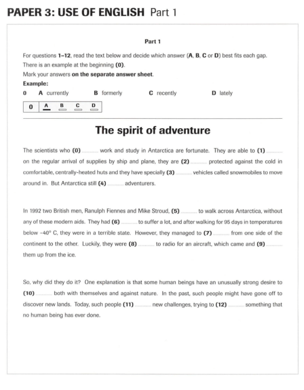 Dạng đề thi nói và viết ôn thi Tiếng anh B1,B2 Châu Âu