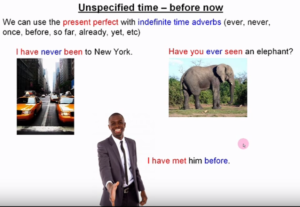 Thì hiện tại hoàn thành