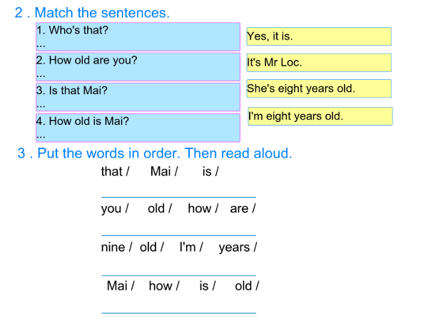Bài tập Tiếng Anh lớp 3 nâng cao Bài tập Tiếng Anh lớp 3 tổng hợp