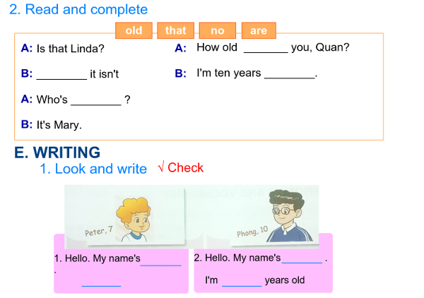 Bài tập tiếng Anh lớp 3 Bài kiểm tra trắc nghiệm Tiếng Anh lớp 3