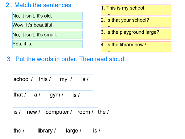 Bài tập tiếng Anh cho trẻ em