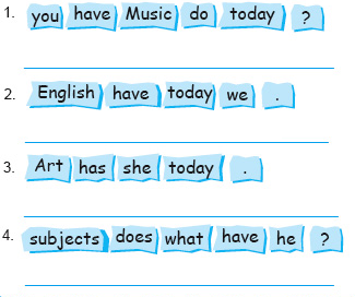 Bài tập Tiếng Anh lớp 4