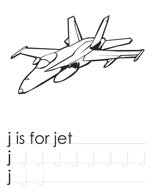 Bảng chữ cái Tiếng anh qua hình Tranh tô màu cho bé học