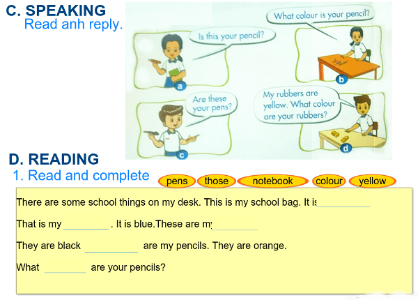 Bài tập tiếng anh lớp 3 chương trình mới Bài tập tiếng Anh lớp 3