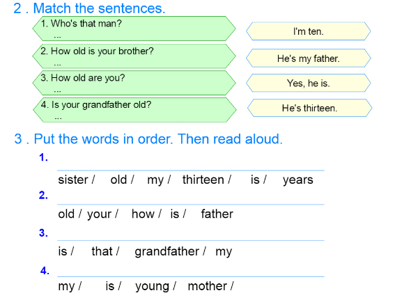 Bài tập Tiếng Anh lớp 3 nâng cao