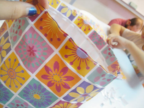 Cách làm lồng đèn xếp đơn giản 