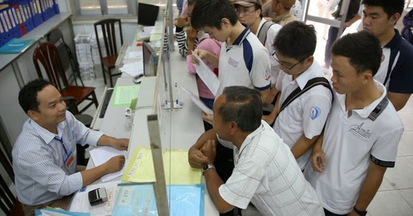 Xét tuyển trực tuyến nộp lệ phí như thế nào?