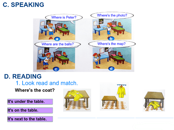 Bài kiểm tra trắc nghiệm Tiếng Anh lớp 3