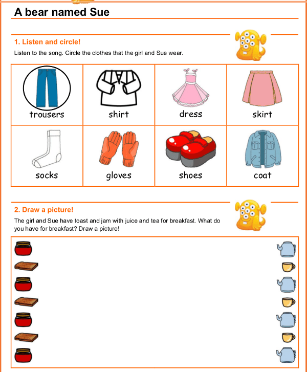 Từ vựng tiếng Anh trẻ em