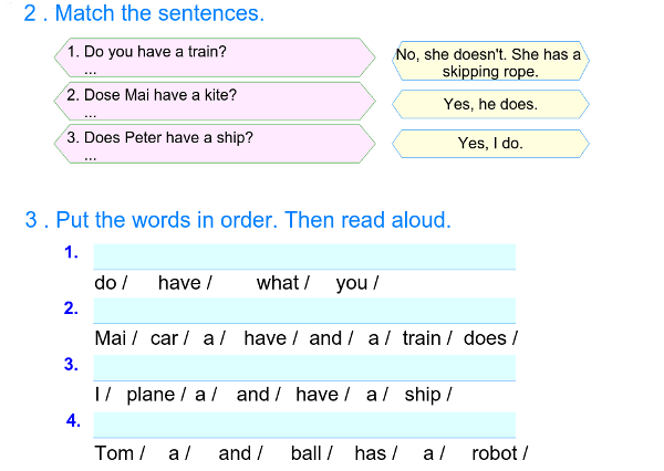 Bài kiểm tra trắc nghiệm Tiếng Anh lớp 3 Bài tập Tiếng Anh lớp 3 nâng cao