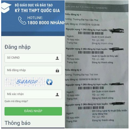 Hồ sơ đã nộp nhưng kiểm tra trên Thisinh.Thithptquocgia chưa có thì phải làm sao? Hồ sơ đã nộp nhưng kiểm tra trên Thisinh.Thithptquocgia chưa có thì phải làm sao?