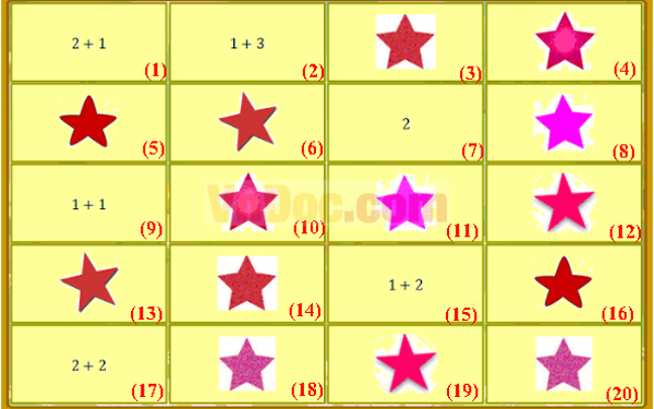 Đề thi Violympic Toán Tiếng Anh lớp 1 vòng 4 năm 2015 - 2016