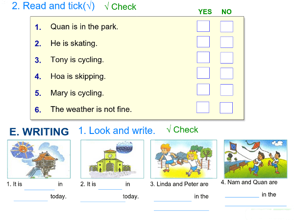 Bài kiểm tra trắc nghiệm Tiếng Anh lớp 3 có đáp án Bài kiểm tra trắc nghiệm Tiếng Anh lớp 3