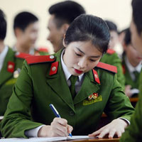 Các trường công an làm tròn điểm như thế nào?