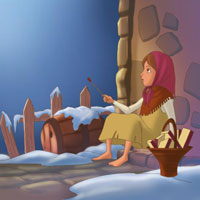 Bài văn mẫu lớp 10 số 3 đề 2: Hóa thân vào những que diêm kể lại câu chuyện theo diễn biến và kết thúc của truyện Cô bé bán diêm