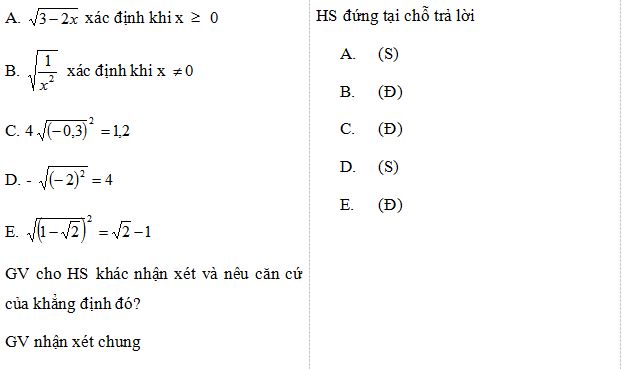 Giáo án Đại số 9 Bài 3