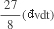 Nguyên hàm - tích phân và ứng dụng câu số 9d