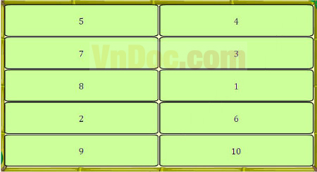 Đề thi Violympic Toán lớp 1 vòng 3
