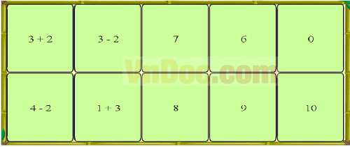 Đề thi Violympic Toán lớp 1 vòng 5