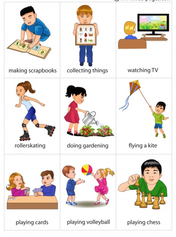 Từ vựng tiếng Anh về sở thích Từ vựng và Các cách để nói về Sở thích bằng tiếng Anh