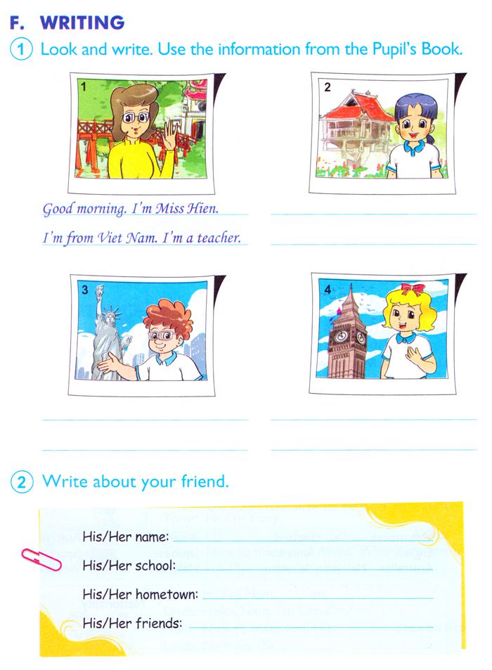 Đề kiểm tra giữa học kì 2 môn Tiếng Anh lớp 4 Tiếng Anh lớp 4 Chương trình mới Unit 1: Nice to see you again