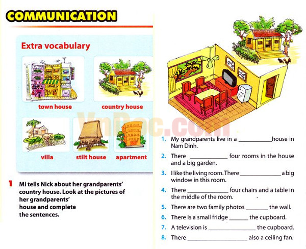 Bài tập Tiếng Anh 6 thí điểm