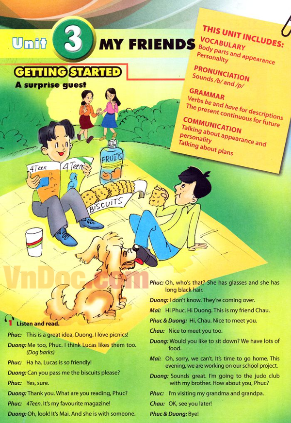 Bài tập Tiếng Anh 6 Thí điểm Tiếng Anh 6 Thí điểm