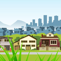 Bài tập tiếng Anh lớp 6 Chương trình mới Unit 4: My Neighbourhood